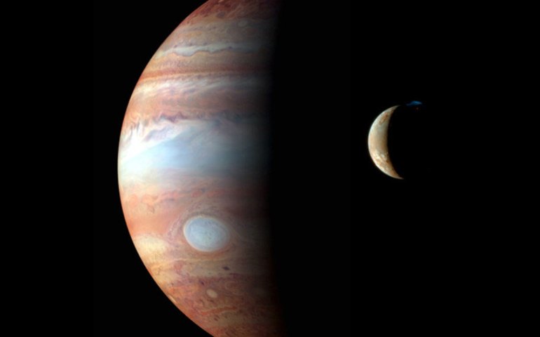 Evento vulcânico mais poderoso é registrado pela NASA em uma das luas de Júpiter (FOTOS)