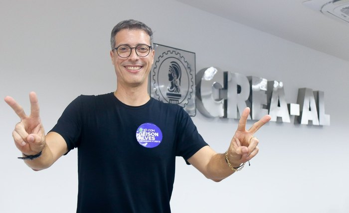 Geison Alves é eleito presidente do Crea-AL para o triênio 2027-2029