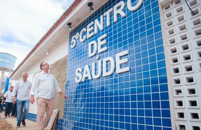 Gestão de Luciano Barbosa amplia e moderniza prédio do 5º Centro de Saúde em Arapiraca