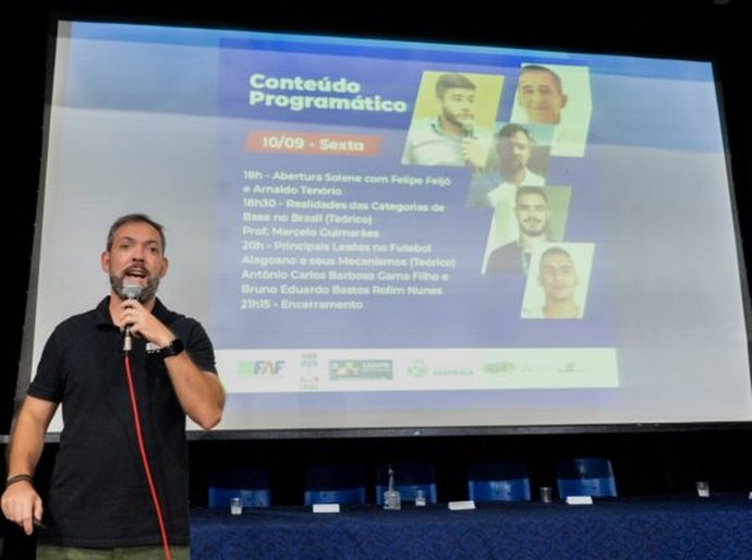 Com foco no desenvolvimento do esporte, Arapiraca sedia Jornada de Capacitação no Futebol