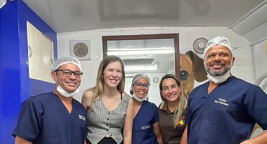 Cibele Moura visita mutirão de castração e obras do União Pet em União dos Palmares