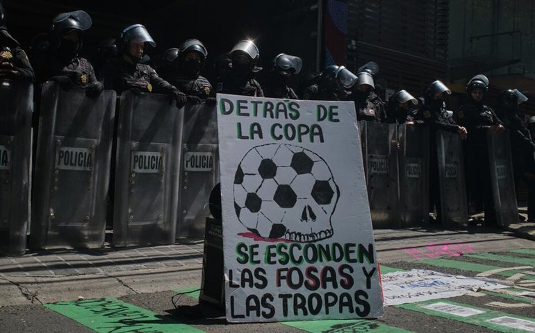 Protestos sociais: a outra face da Copa do Mundo de Futebol no México