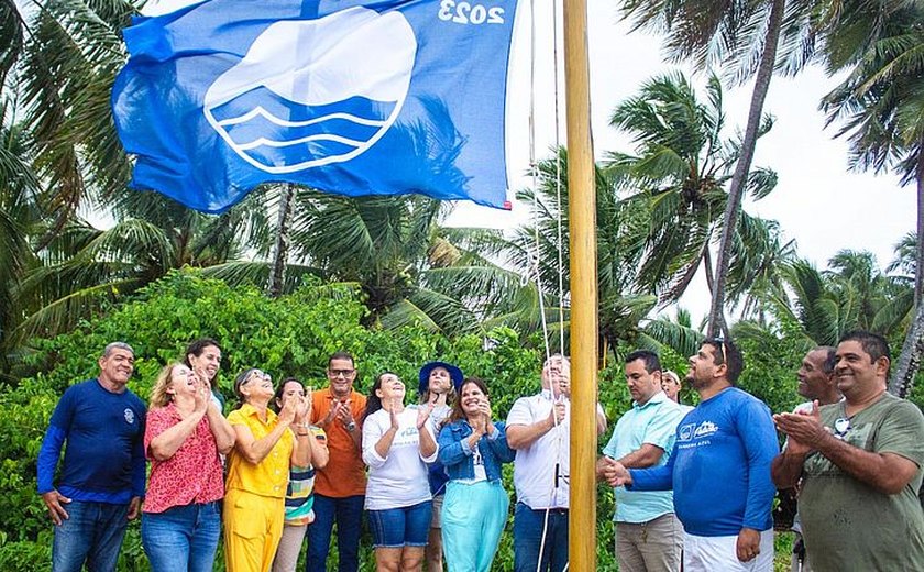 Praia do Patacho recebe renovação do selo internacional Bandeira Azul 24/25