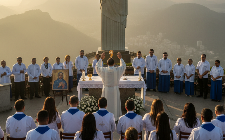 Santuário Cristo Redentor terá missa mensal em homenagem a Santa Dulce dos Pobres