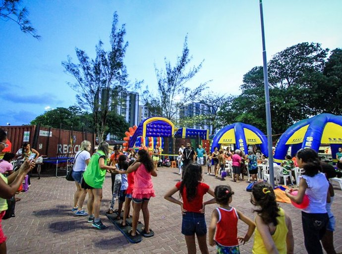 Lazer Itinerante leva esporte e diversão a moradores do Prado no sábado, 18