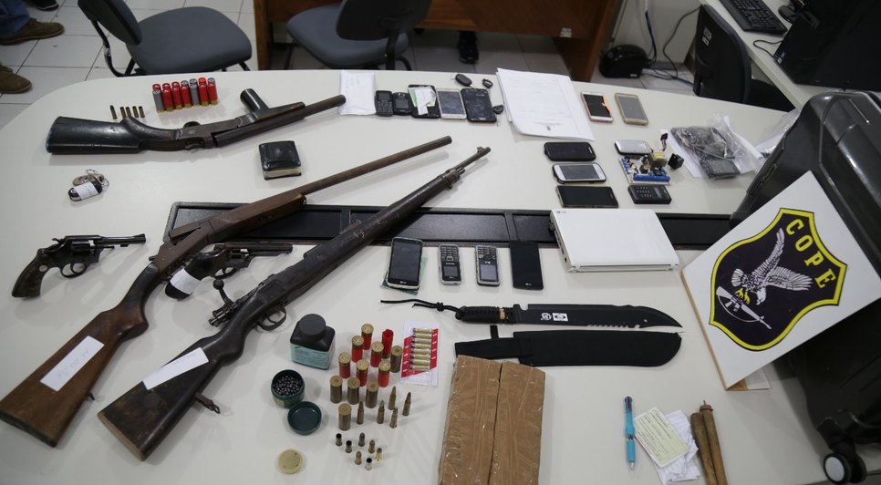 armas encontradas 