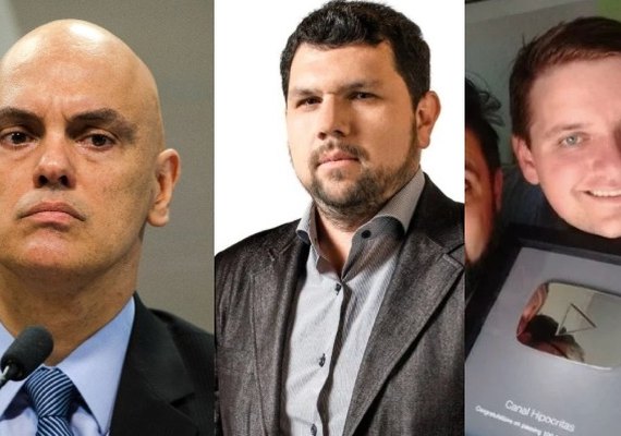 Moraes manda prender jornalista e humorista do Canal Hipócritas