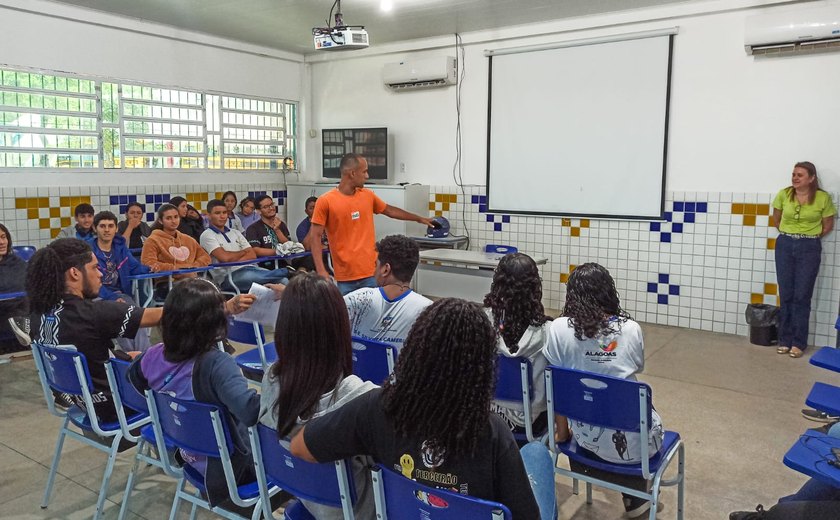 JA Alagoas promove semana de orientação com alunos de colégio no CEPA