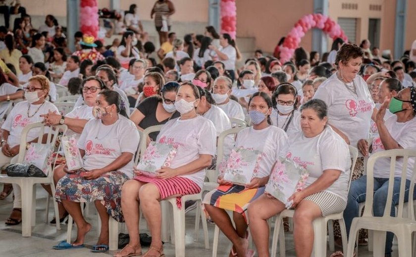Em comemoração ao Dia da Mulher, evento leva assistência para famílias de baixa renda em Penedo
