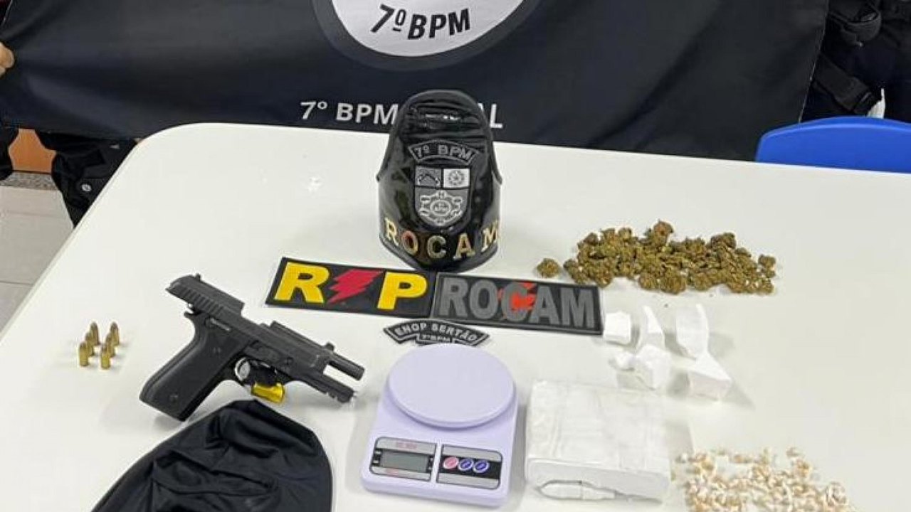 PM-AL apreende mais de 40 quilos de drogas e 28 armas de fogo em operações no estado