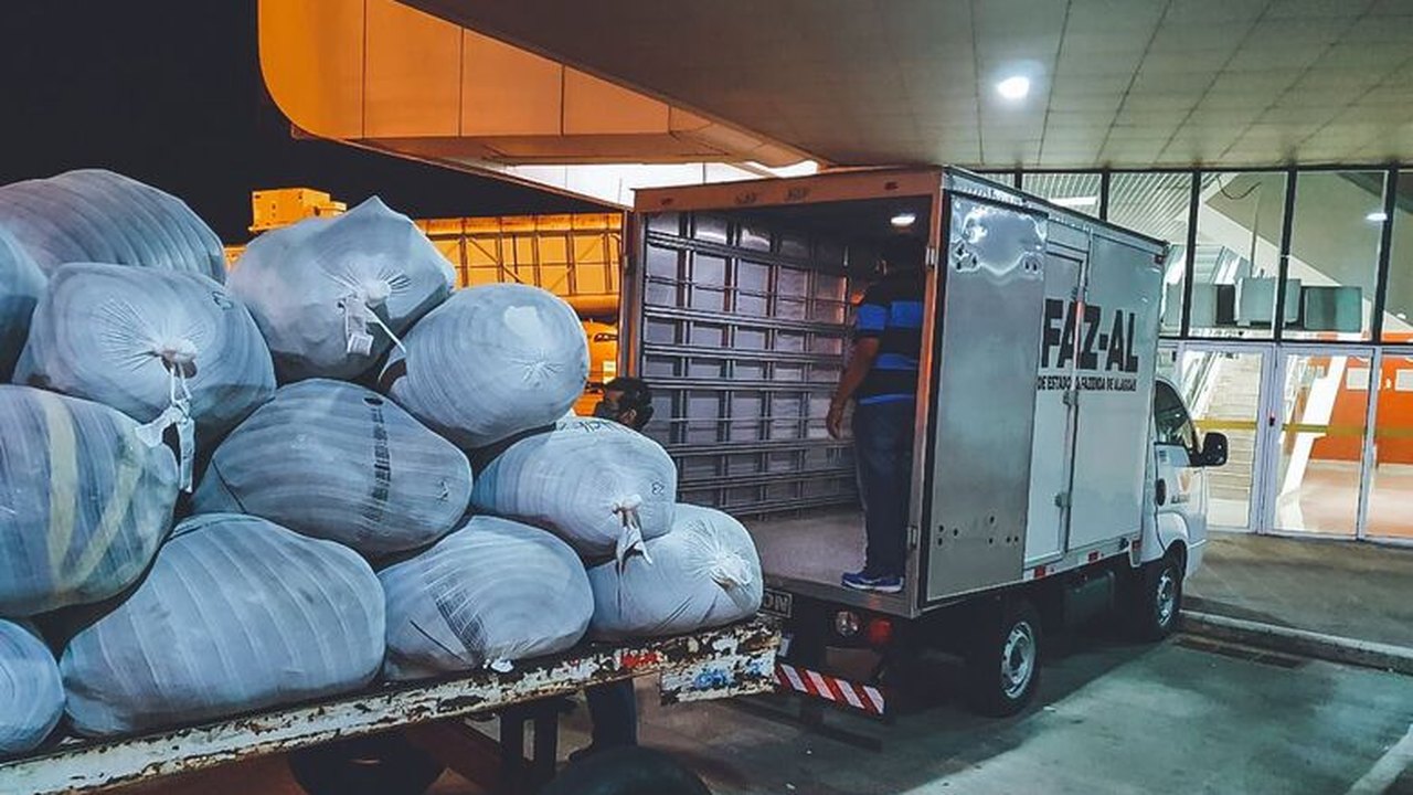 Sefaz Alagoas retém mercadorias sem nota fiscal no Aeroporto de Maceió