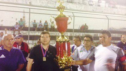 Empresário José Alexandre dos Santos é Homenageado em Campeonato Amador.
