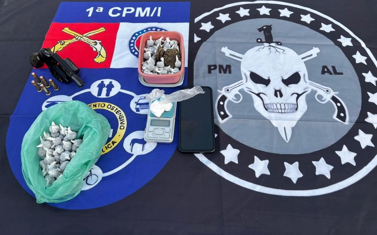 Ação da PM em Maceió e no interior combate tráfico, furto e crimes ambientais