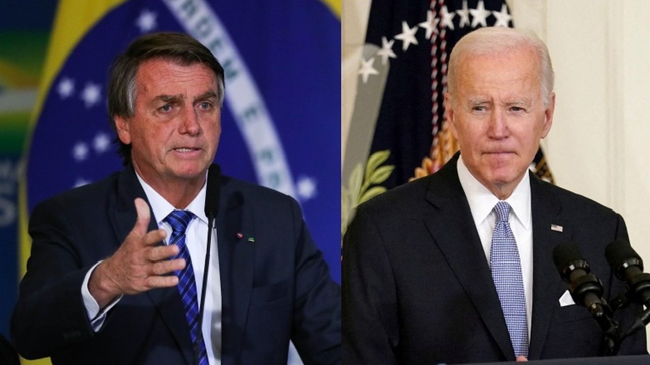 Bolsonaro criticou Lula em encontro com Biden, disse assessor à FOX News