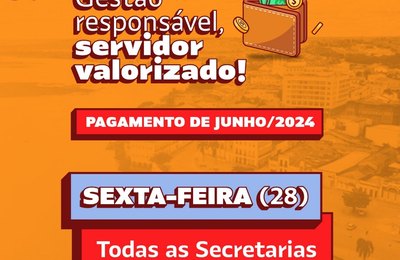 Prefeitura de Penedo paga salário de junho e 13º dos aniversariantes do mês na sexta, 28