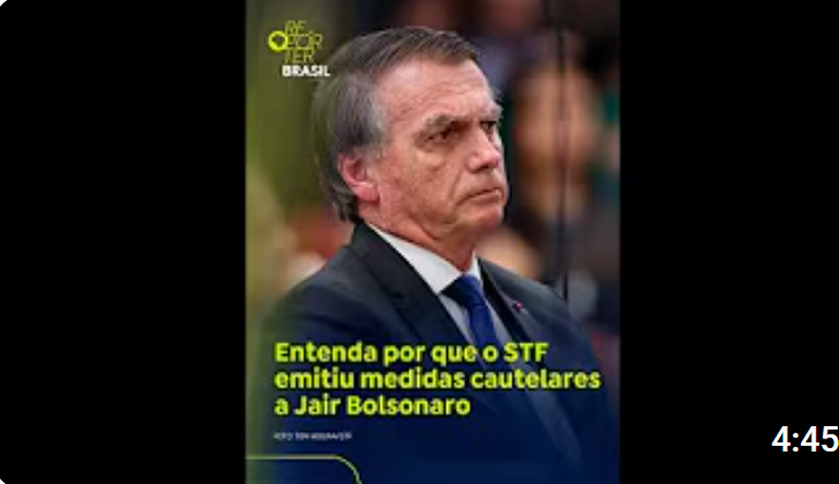 Entenda por que o STF emitiu medidas cautelares a Jair Bolsonaro