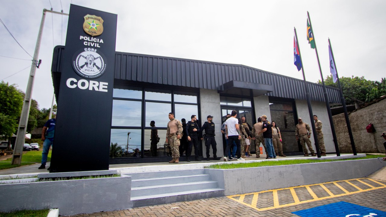 Governo de Alagoas entrega nova sede da Coordenadoria de Recursos Especiais da Polícia Civil