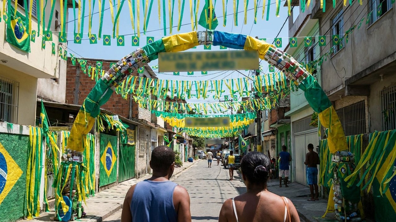 Rua de Vicente de Carvalho vence concurso de decoração para a Copa do Mundo; Rocinha e Santa Cruz fecham pódio
