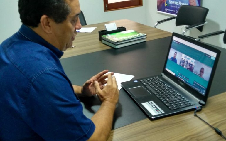 Em videoconferência, Severino Pessoa sinaliza apoio à obra de duplicação da BR-101 em Alagoas