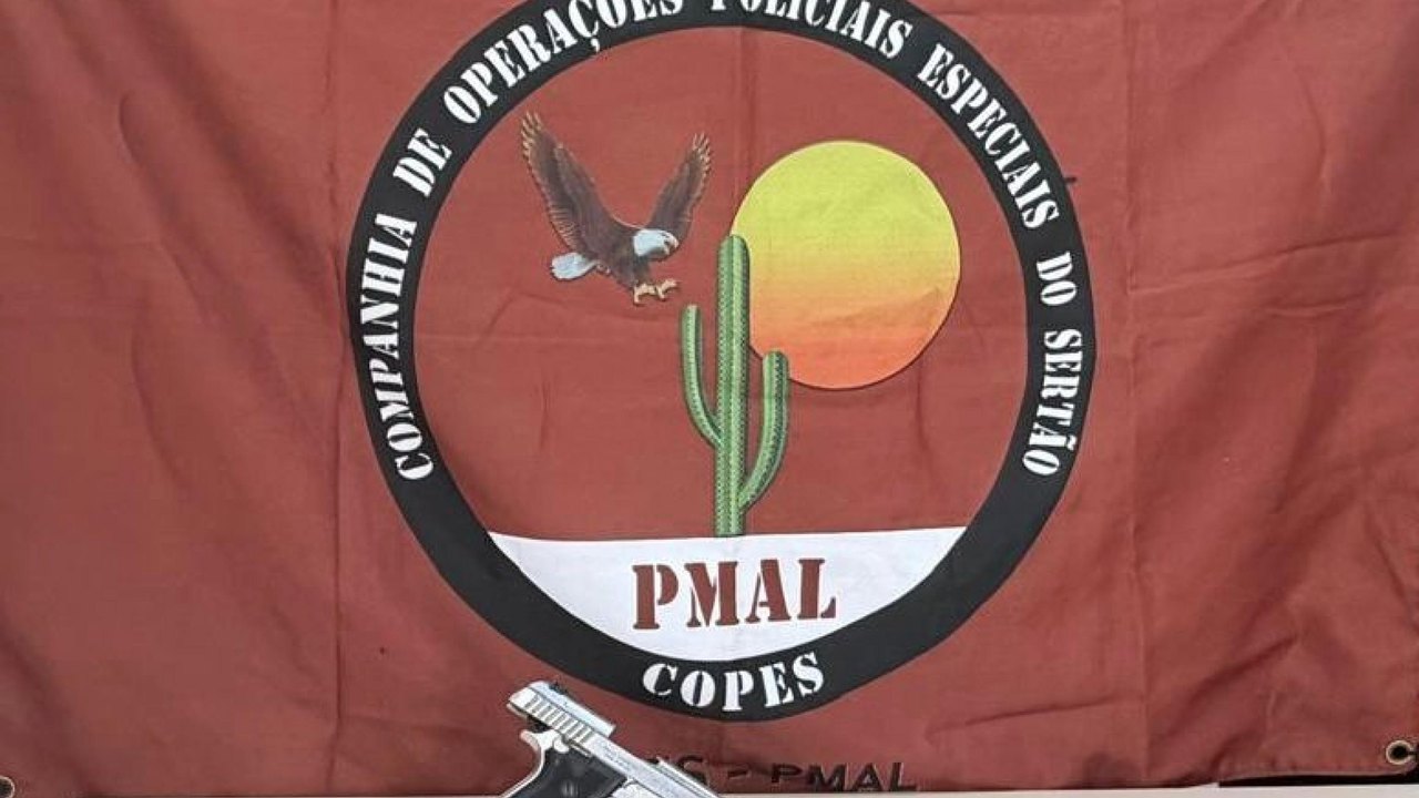 PM prende homem por posse irregular de arma de fogo em Maribondo