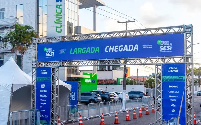 Etapa Maceió da Corrida Nacional do SESI acontece nesta sexta reunindo 2 mil atletas