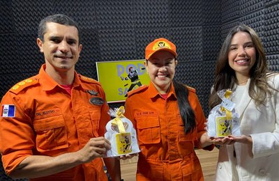 Corpo de Bombeiros lança episódio do PodSalvar com foco no carnaval e no turismo em Alagoas