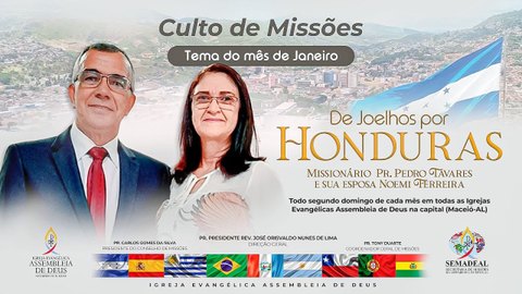 Culto de  Missões - Acessível em Libras (14/01/2024)