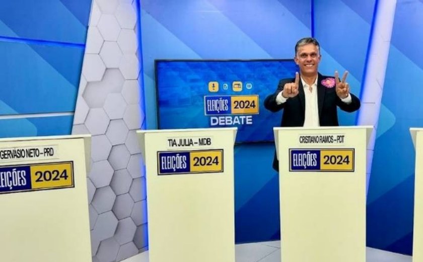 Cristiano Ramos detona gestão do prefeito-imperador em debate solitário na TV liberdade; veja vídeo