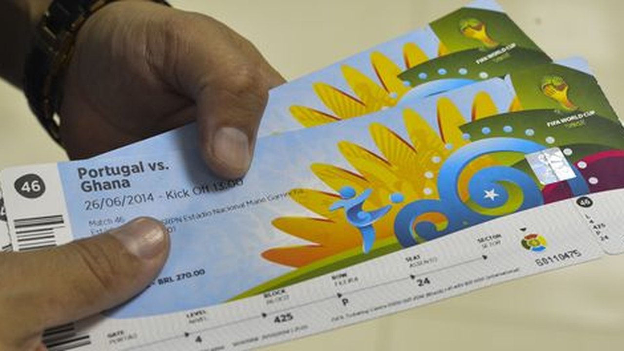 Fifa coloca à venda 180 mil ingressos a partir da meia-noite