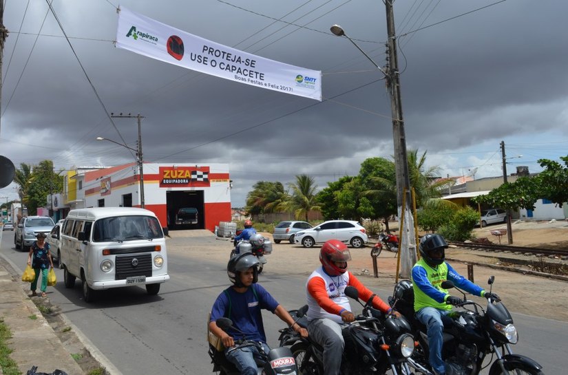 SMTT lança prevenção de acidentes e paz no trânsito em Arapiraca