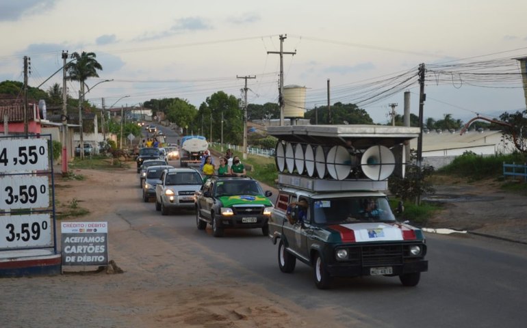 Palmeira: Doutora Sônia Beltrão realiza grande carreata em diversas localidades: “Não fugirei de minha história”, diz