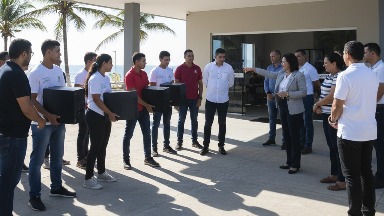 Ministério das Comunicações inaugura primeiro Centro de Recondicionamento de Computadores em Maceió (AL) para capacitar população de baixa renda