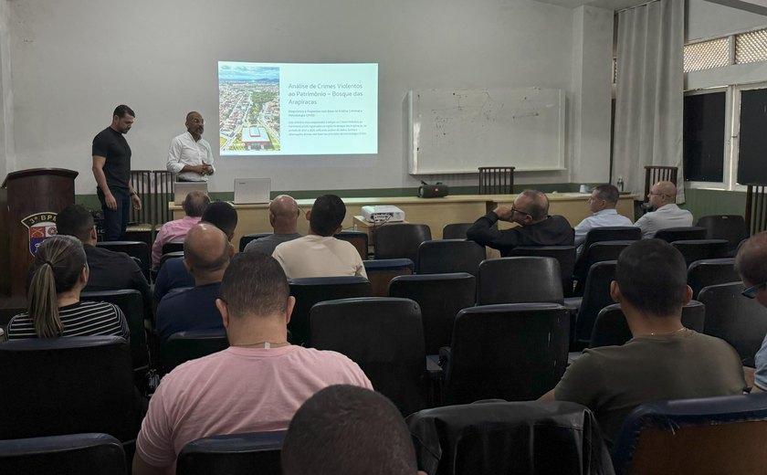 Curso de Análise Criminal capacita 37 profissionais da segurança pública no Agreste de Alagoas