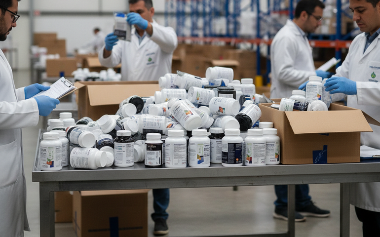 Anvisa apreende suplementos falsificados que usam indevidamente a marca Vitafor