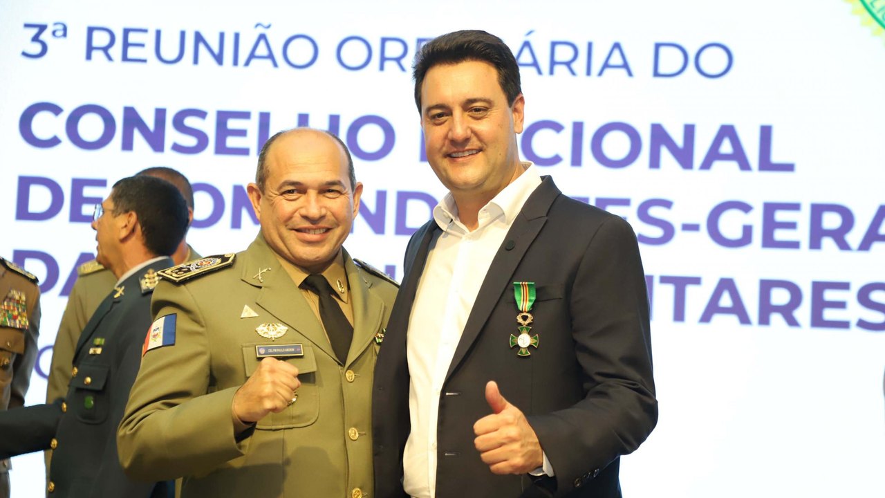 Coronel Paulo Amorim participa da 3ª Reunião Ordinária do Conselho Nacional de Comandantes das PMs