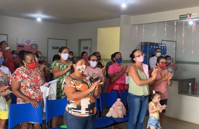  Dia D: Unidades Básicas de Saúde de Arapiraca intensificam ações do Outubro Rosa