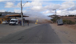 adutora no sertão se rompe