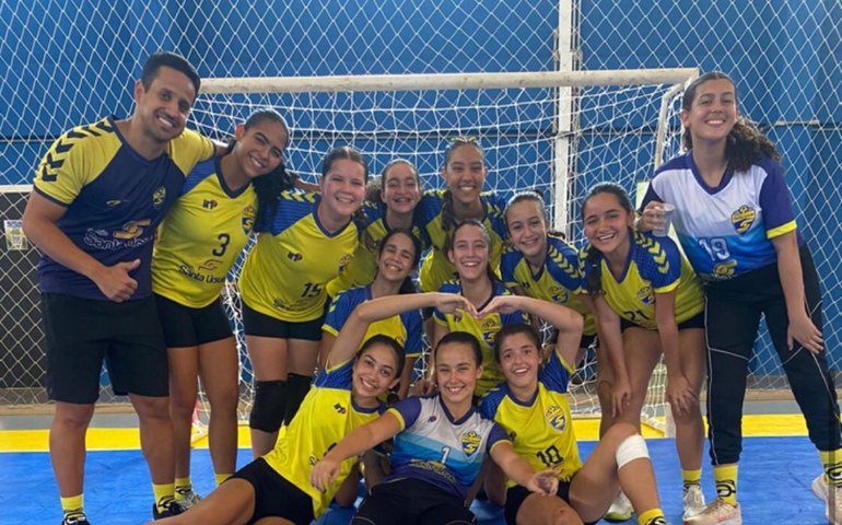 Com apoio do Governo de Alagoas, equipe feminina de handebol ganha ouro nos Jogos Estudantis Brasileiros