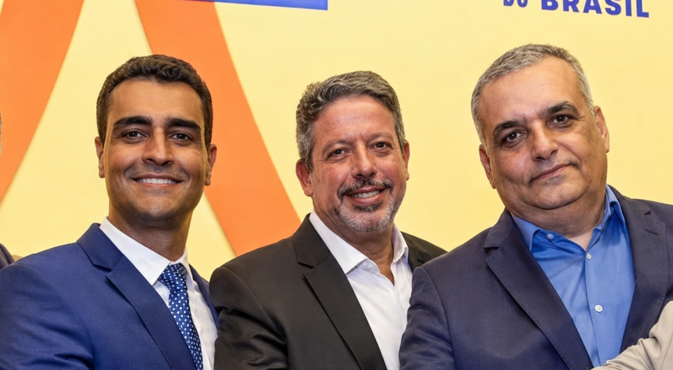JHC, Arthur Lira e Alfredo Gaspar