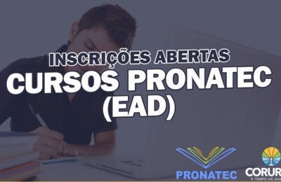 Gerência de Turismo de Coruripe abre inscrições para cursos do Pronatec a partir de segunda, 19