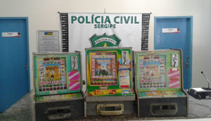 caça níqueis / Foto: polícia civil