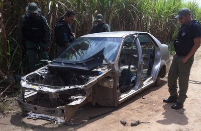 Grupamento Aéreo descobre desmanche de carros na Forene