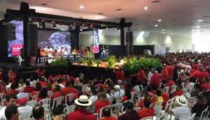 Ex-presidente Lula irá participar de ato público no Centro de Convenções de Sergipe / Foto: Foto: Vinícius Mecenas/TV Atalaia