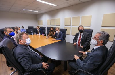 Corregedores do TJAL e MPAL dialogam sobre o SEEU, sistema do CNJ