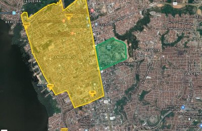 Plano de Contingência: mapa mostra pontos de apoio