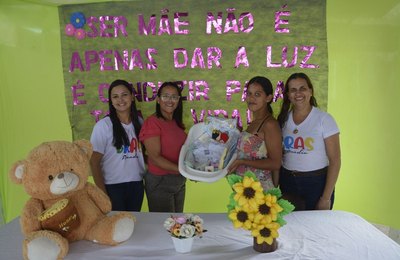 Cras de Anadia promove momento especial com grupo de gestantes 