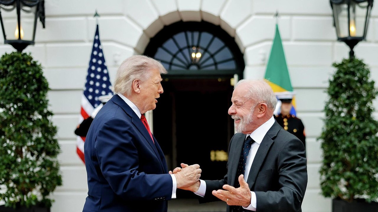 Trump elogia Lula após reunião de três horas na Casa Branca