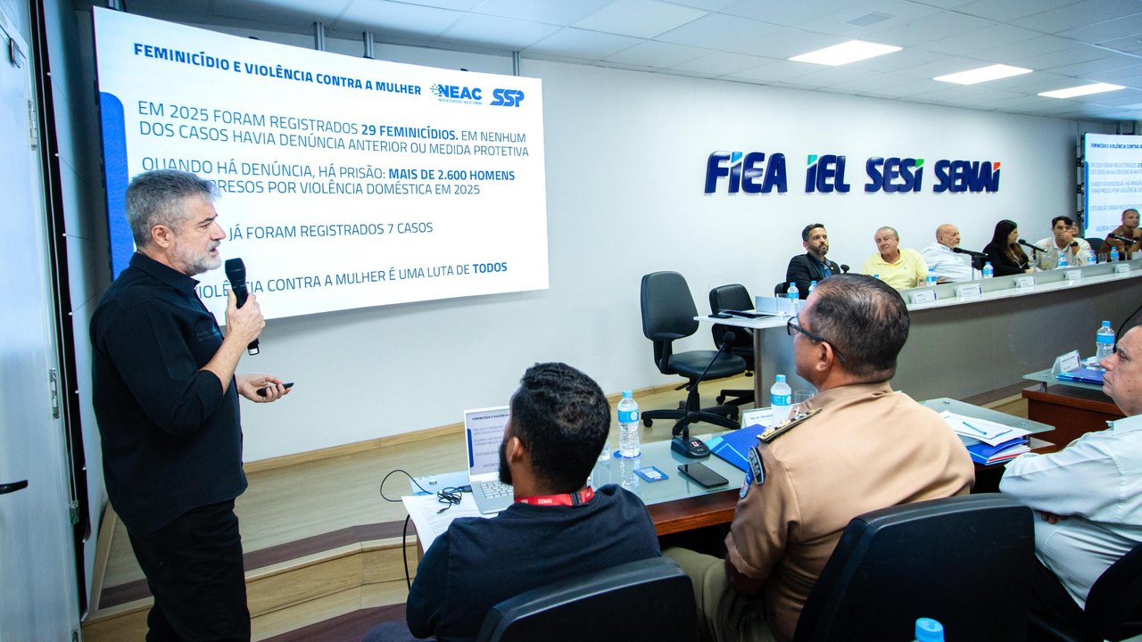 Redução dos índices da violência em Alagoas é destaque em reunião de conselheiros da FIEA