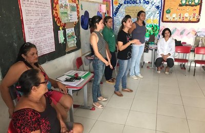 Saúde de Santana do Mundaú realiza atividades alusivas ao Janeiro Branco   