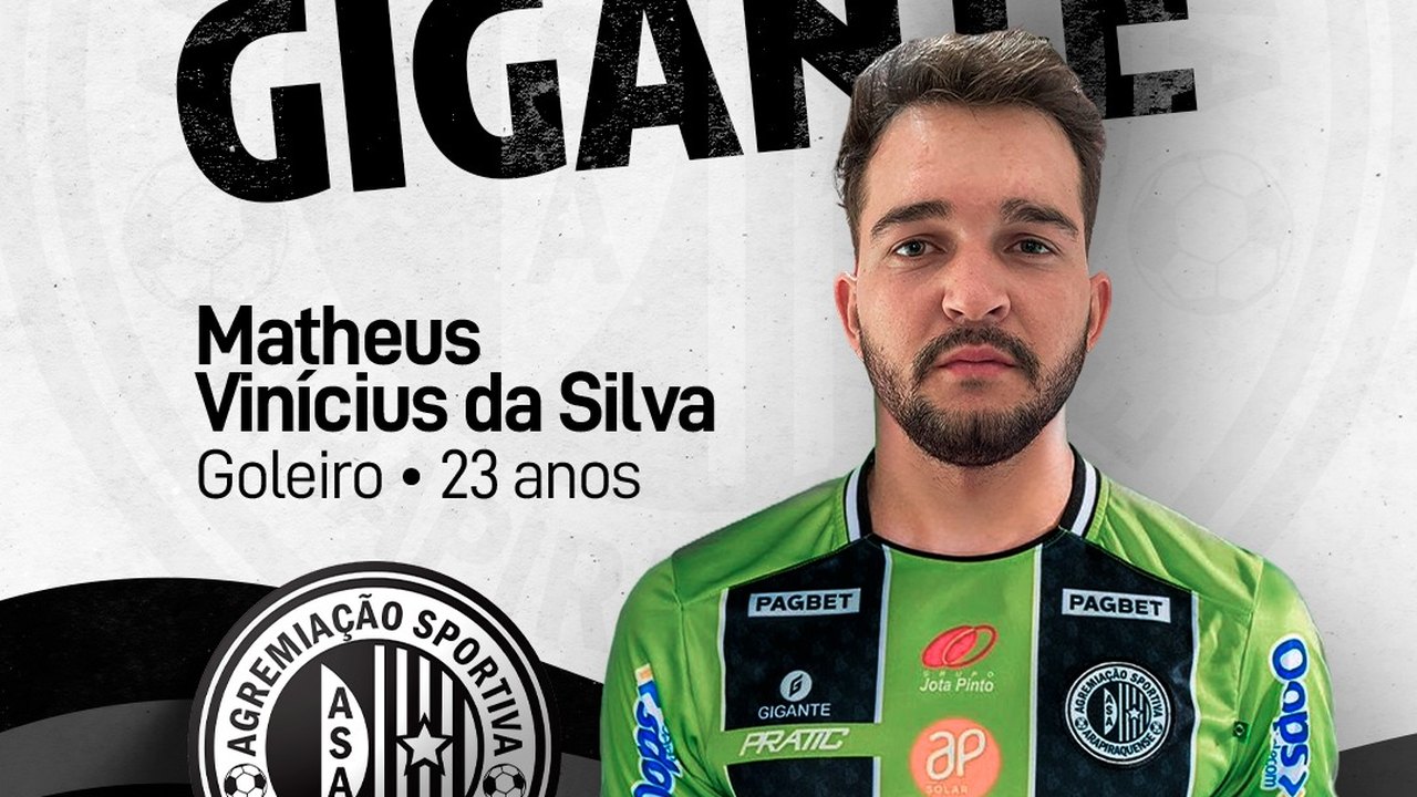 ASA anuncia goleiro jovem promessa para elenco 2024